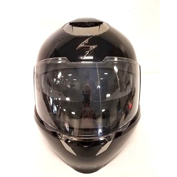 Scorpion EXO Black Motorcycle Helmet Size Small W/ Face Shield & Scorpion Bag