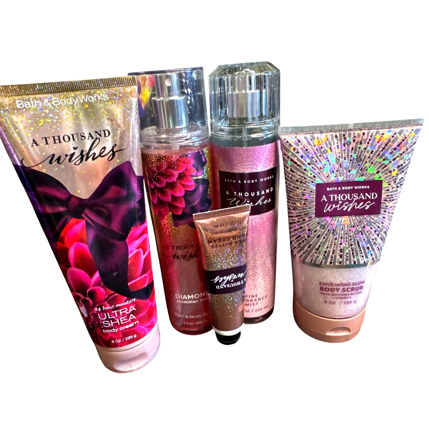 Bath & Body Works "A Thousand Wishes" 5 Piece Set NEW