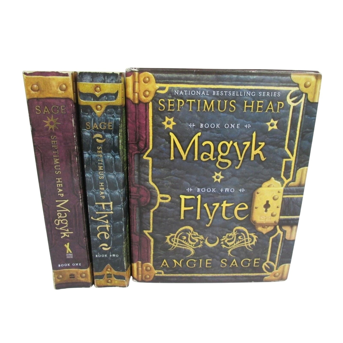 Septimus Heap Box Set Books 1 & 2 Magyk Flyte By Angie Sage Hardcover