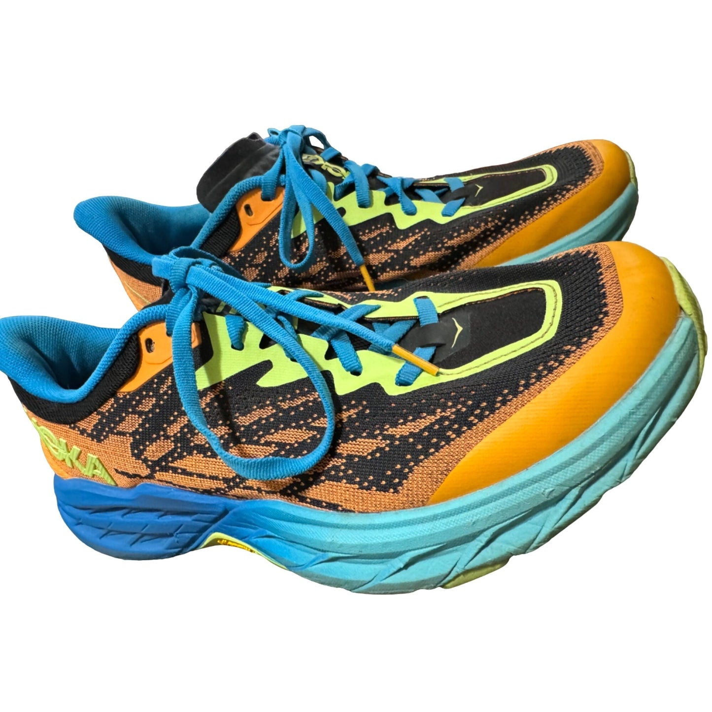 Hoka Men's Speedgoat 5 Solar Flare Running Shoes - Size 8D