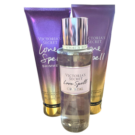 Victoria's Secret Love Spell 3 Piece Set