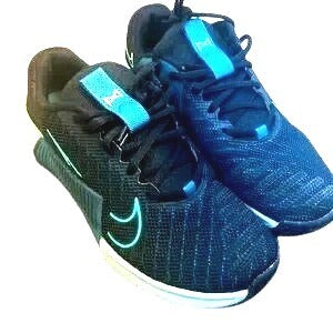 New Men's Black Teal Nike Metacon 9 Training Shoes Size 8