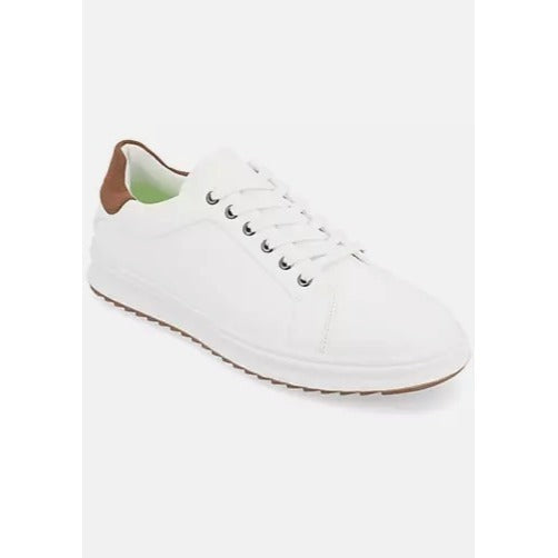 Vince Co. Robby Men's 8.5 White Vegan Leather Sneakers NWOT