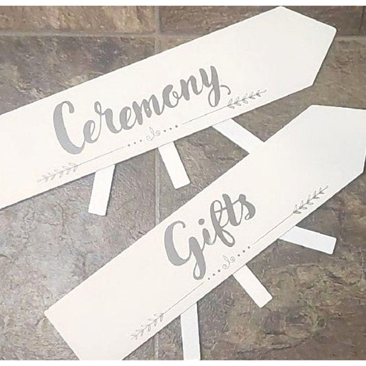 Wedding Decorations Signs for Ceremony and Gifts