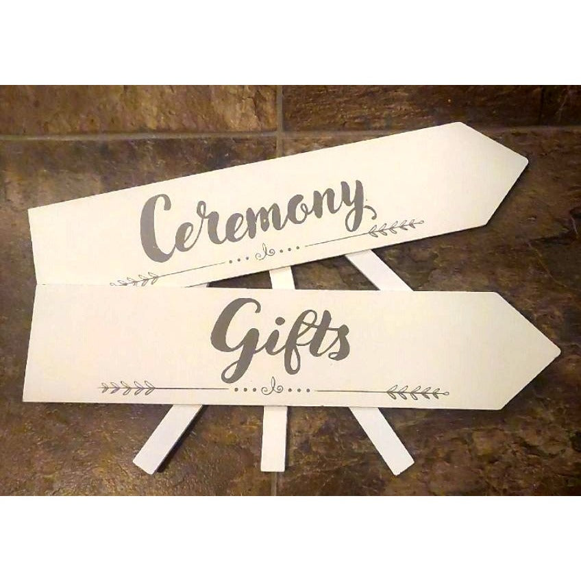 Wedding Decorations Signs for Ceremony and Gifts