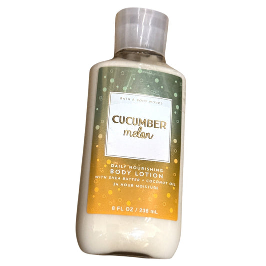 Bath & Body Works Cucumber Melon Daily Nourishing Body Lotion 8 Fl Oz