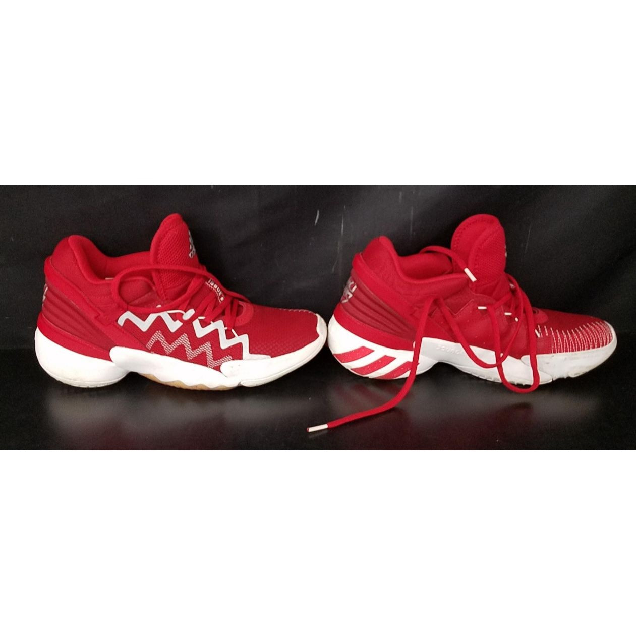 Adidas D.O.N. Issue 2 Red/White Men's Basketball Sneaker Size 10.5