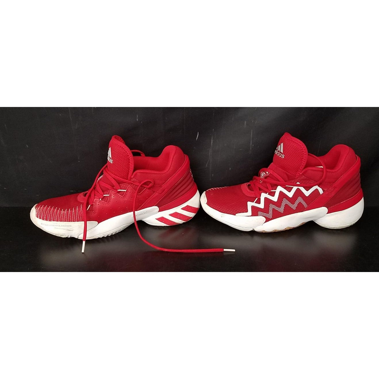 Adidas D.O.N. Issue 2 Red/White Men's Basketball Sneaker Size 10.5