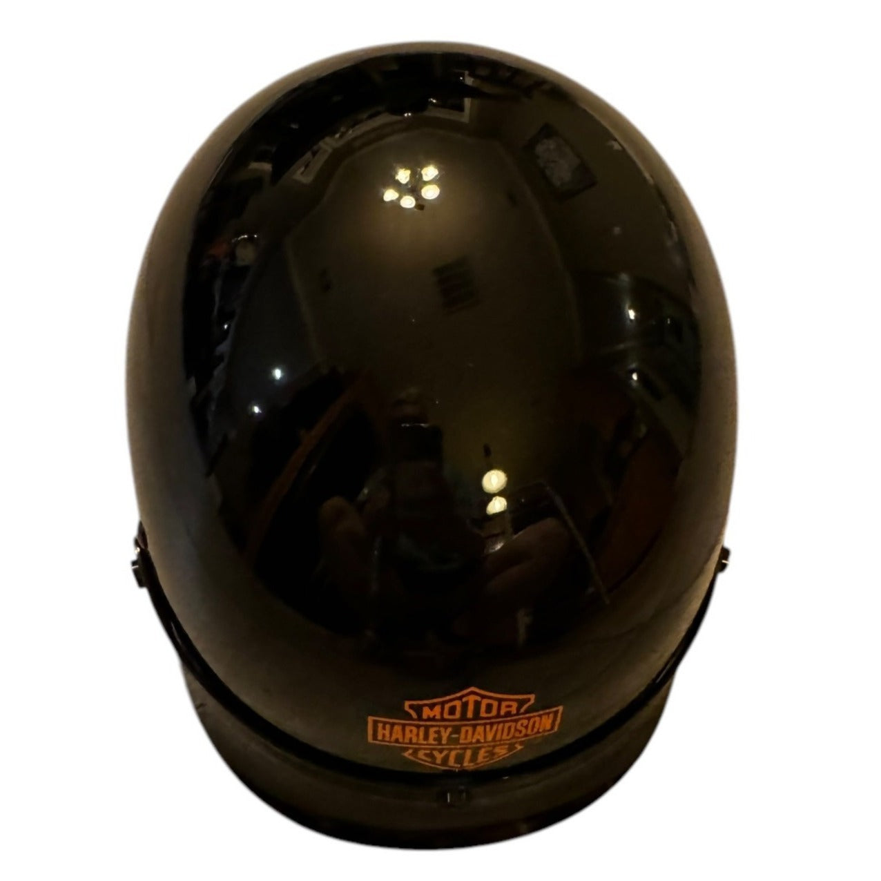 Harley-Davidson XL Motorcycle Helmet Black & Orange