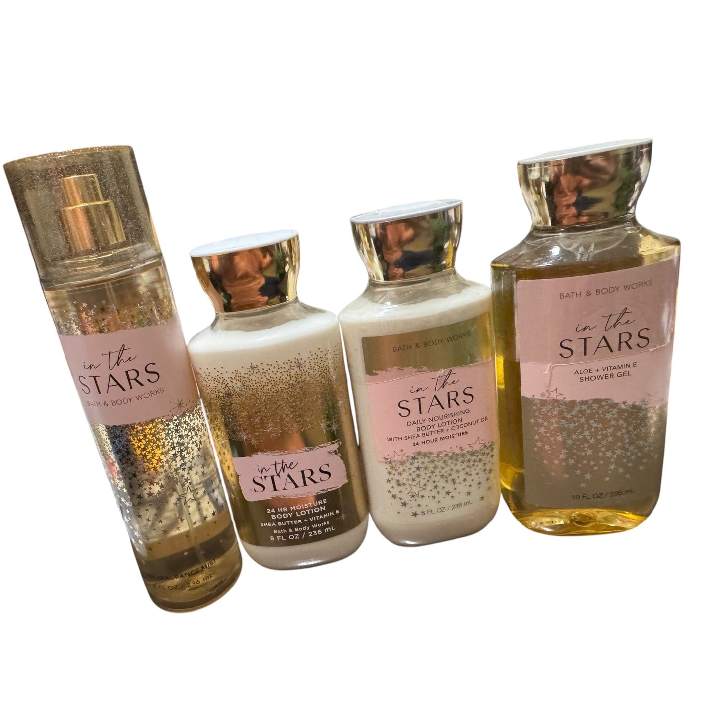 Bath & Body Works In The Stars Gift Set 4pc Set New