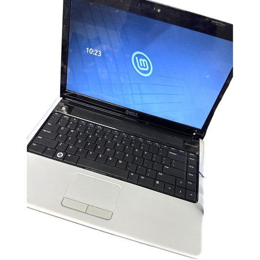 Dell Inspiron 1440 Laptop 14" Pentium(R) Dual-Core CPU 2.00GHz 4GB DDR2 SDRAM 320GB HDD Windows System Black