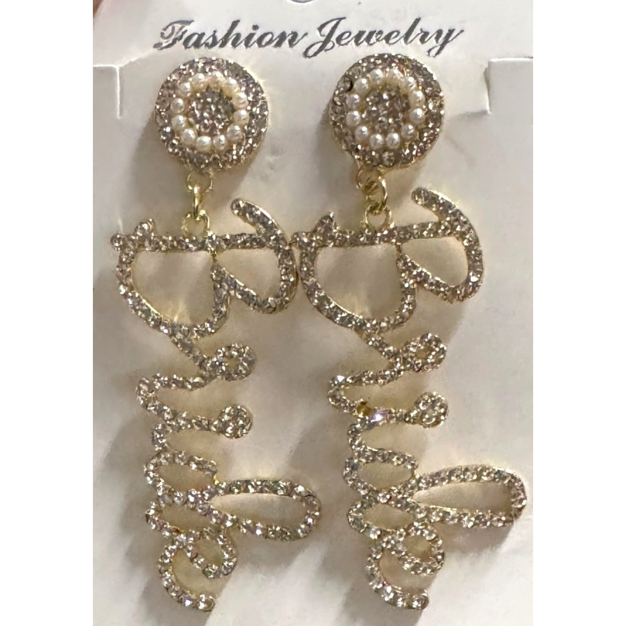 Bride Bridal Wedding Fashion Earrings