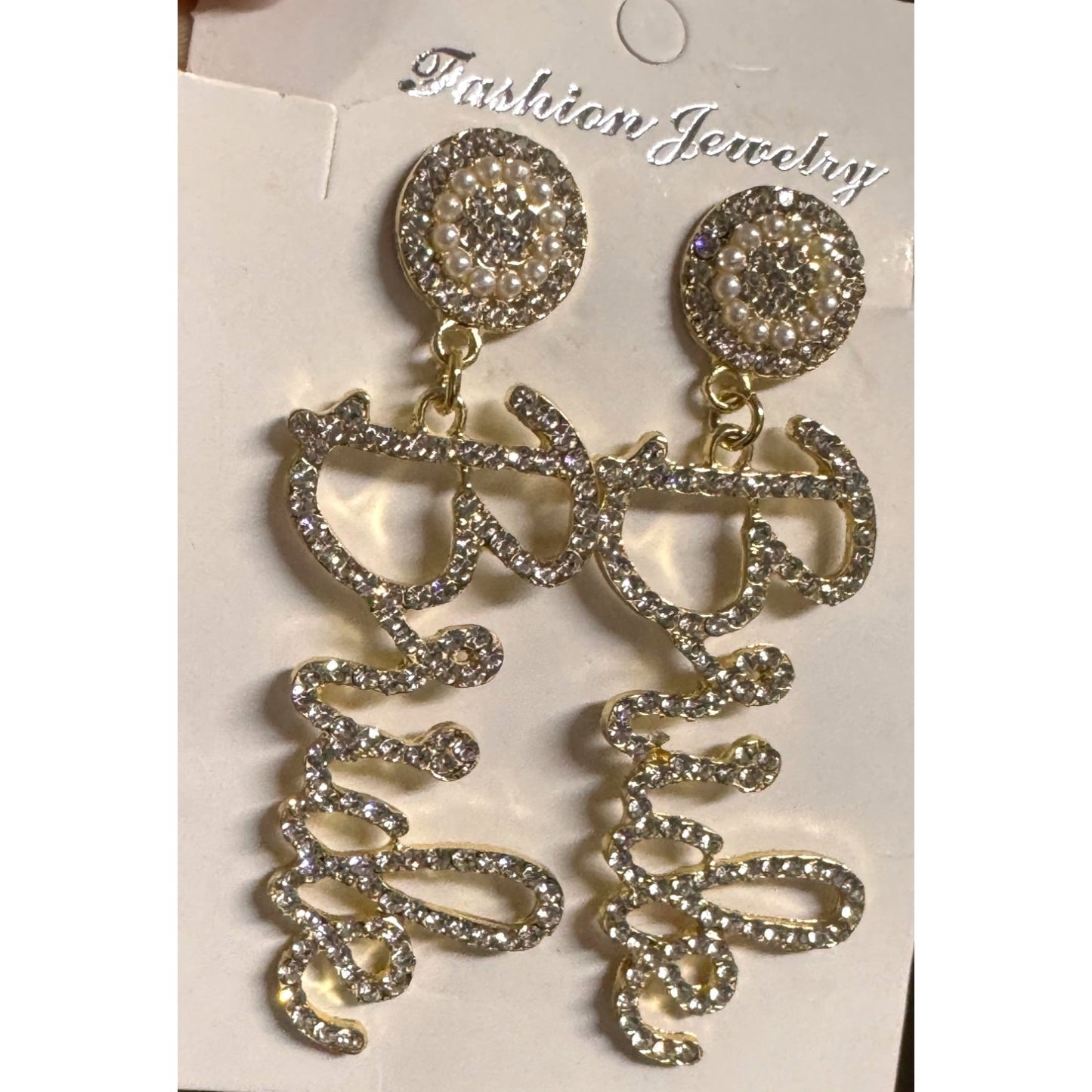 Bride Bridal Wedding Fashion Earrings