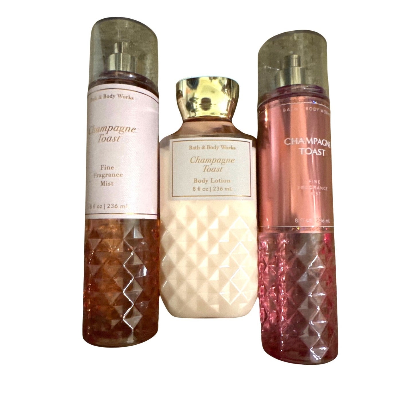 Bath & Body Works Champagne Toast 3pc set