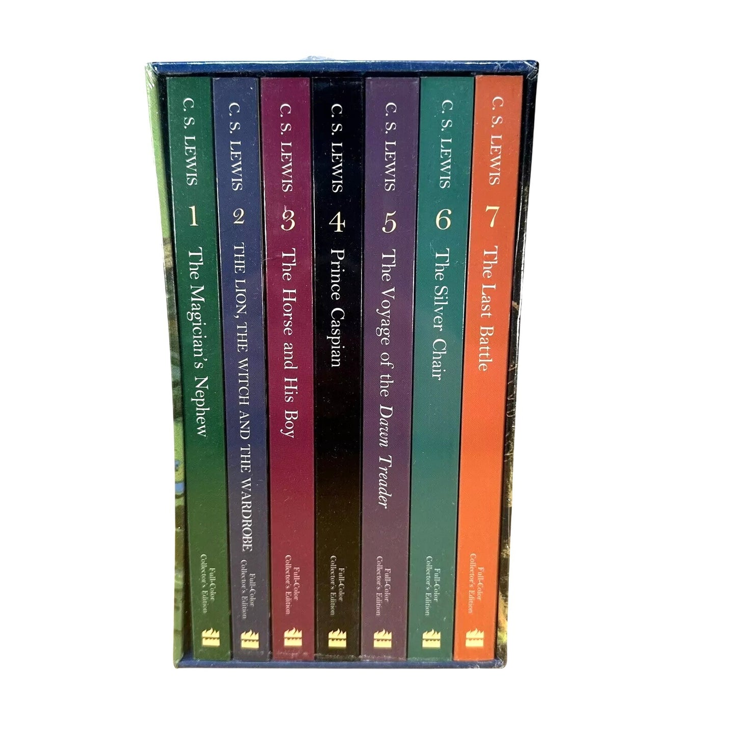 The Chronicles Of Narnia Box Set C.S. Lewis Paperback 7-Book Collection Fantasy Classic